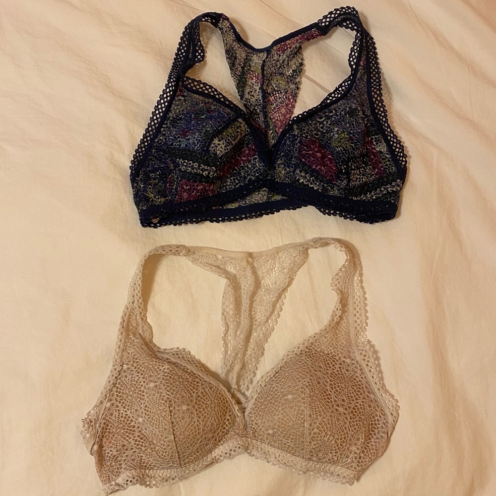2 for $15. Victoria’s Secret Racerback Bralettes - Two Colors
